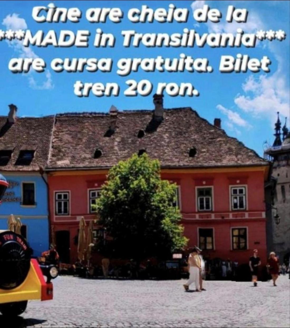 Made In Transilvania Sighisoara Bilik gambar